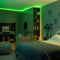 Miniatyrbild 3 av 5: LED-girland - TWINKLY - Prickar - 200 RGB lysdioder - 10 meter - Transparent kabel