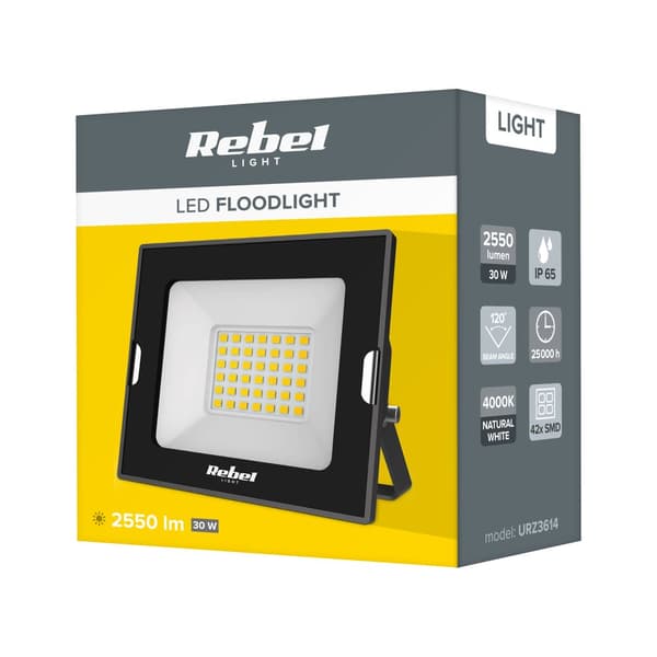 LED spotlight 30W, 4000K, 230V
