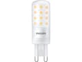 Miniatyrbild 3 av 3: Philips LED - LED - form: G9 - glaserad finish - G9 - 4 W (motsvarande 40 W) - klass E - varmt vitt ljus - 2700 K