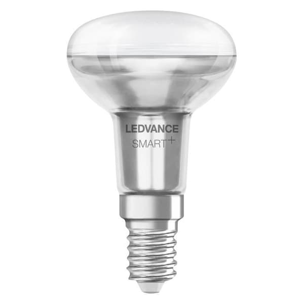 LEDVANCE Smart LED R50 spotlight med Wifi-teknik, E14-sockel, föränderlig ljusfärg (2700-6500K), ersätter