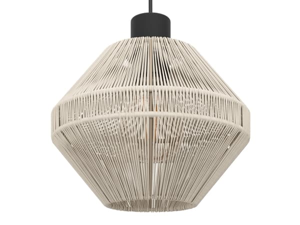 EGLO MIDSUMER LANGBORD L920 3XE27 SORT/CREME