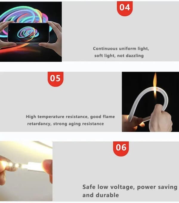 SERO LED-strip (180 LED) med fjernbetjening, 3m