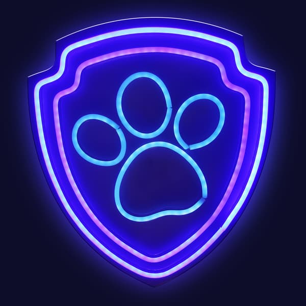 Paw Patrol LED Neonskylt - Paw