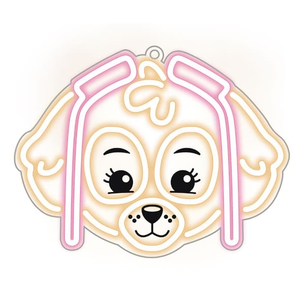 Paw Patrol LED Neonskylt - Skye