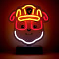 Miniatyrbild 2 av 2: Paw Patrol LED Neonskylt på fot - Rubble