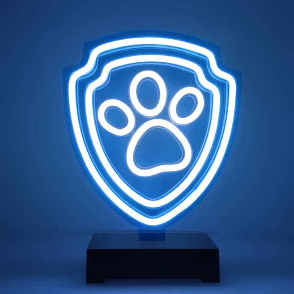 Paw Patrol LED-neonkyltti jalassa - Tassu