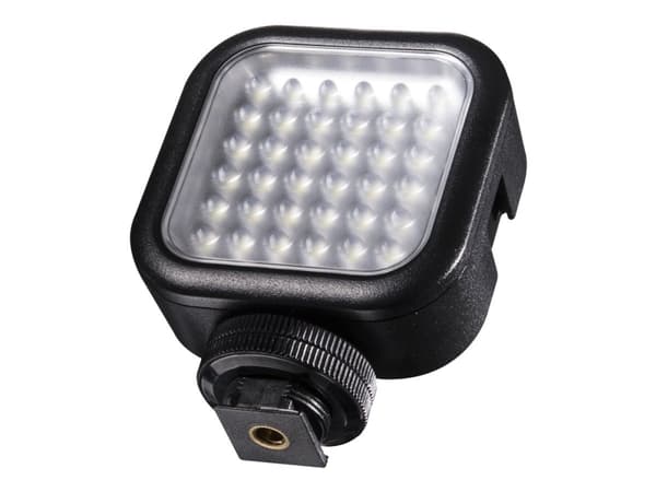 Walimex 20341, LED, 36 lamppu(a), Musta, 6500 K, 260 lx, LED