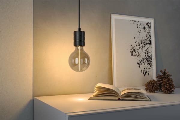 Paulmann LED-valonlähde G95 Float Shine 2.8W 90lm E27 1800K 230V savustettu / lasi
