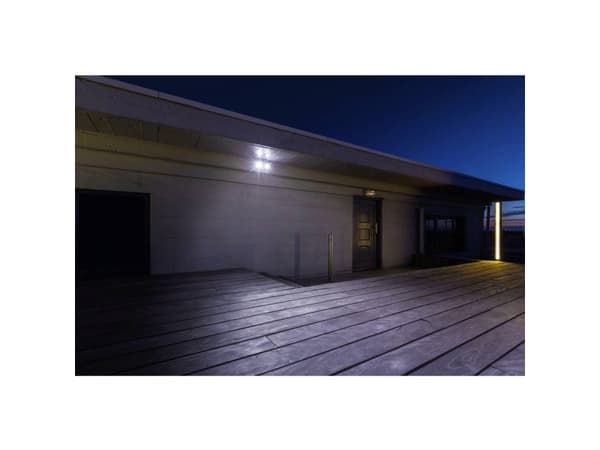 GP GPSWRF2.1SFG170 GPSWRF2.1SFG170 LED-udendørslyskaster med bevægelsessensor Neutralhvid Sort