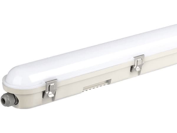 V-TAC LED hermetisk armatur V-TAC SAMSUNG M-SERIES 48W 150cm 120Lm/W ML SS Clip VT-150148 kald 5760lm