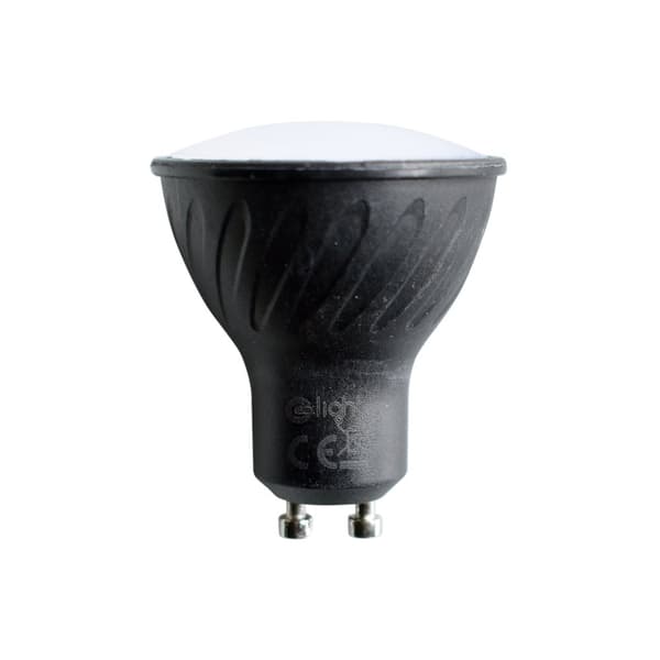 SORT LED Pære 6W GU10. FARVE: NEUTRAL