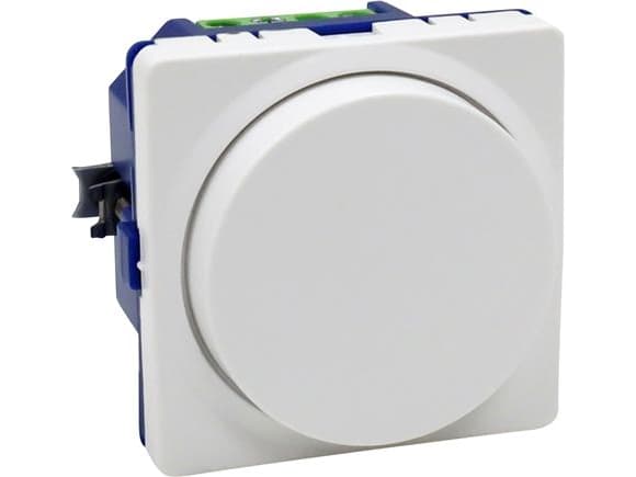 Lysdæmper Rotary Dimmer - Triac, mat hvid