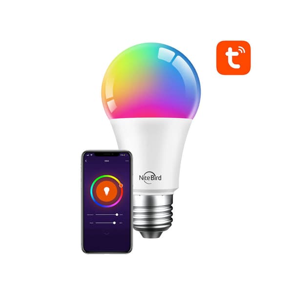 Gosund smart LED-lampe RGB E27 med 16 millioner farver og app-styring