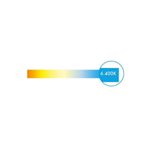 Elektronisk LED-remsa - EDM - 48w 121cm - Kallljus 6 400k - 4200 lumen