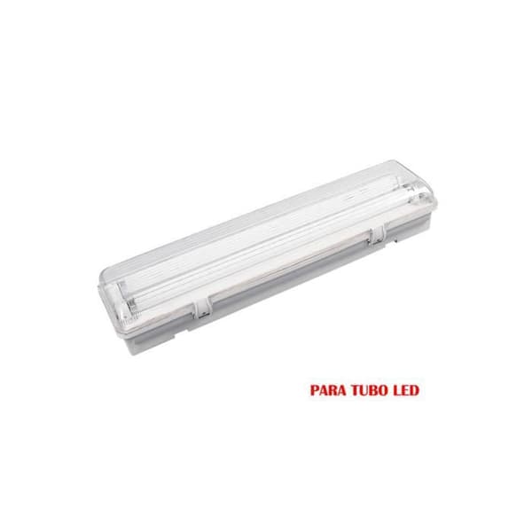 Vattentät list för LED-rör 2x22W (EQ. 58W) 220V 155cm IP65 - GENERISK