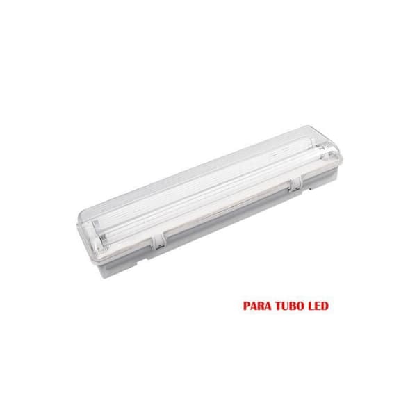 Vattentät list för LED-rör 2x22W (EQ. 58W) 220V 155cm IP65 - GENERISK