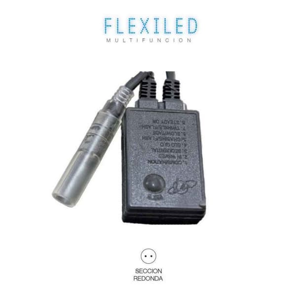 Programmer Tube Flexiled 50m - GENERISK - IP44 - Inomhus-Utomhus - 8 Program - Elektrisk