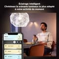 Miniatyrbild 3 av 6: Philips Hue White Ambiance, ansluten LED-lampa E27 motsvarande 75W, 1100 lumen, Bluetooth-kompatibel, 2-pack