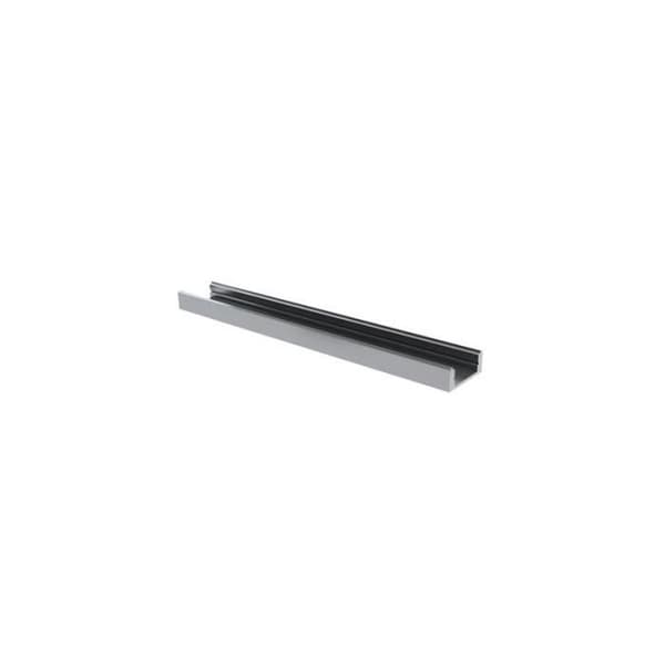 Aluminiumprofil för LED-remsa - Slimline 7 mm - PEREL - Grå - LED