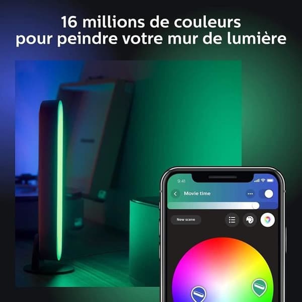 Philips Hue Hue Play Pack x1 ansluten lampa - Vit