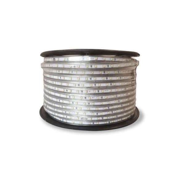 50 meter LED-remsa vid 230v Vattentät Ip65 Varmvitt ljus 3000k 60led/m 5050 22003030