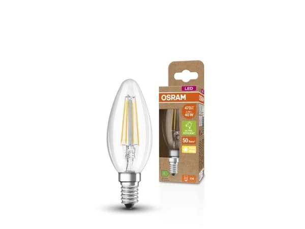 Osram AC45270, 2.5 W, 40 W, E14, 470 lm, 50000 h, Warm white