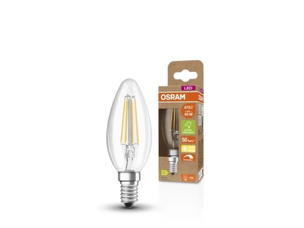 Osram AC45266, 2.9 W, 40 W, E14, 470 lm, 50000 h, Warm white