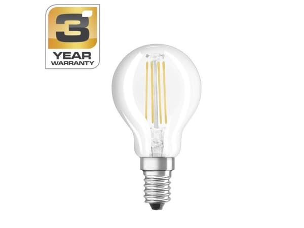 Standard Led Glödlampa P45 4.3W E14 2700K 470Lm Filam