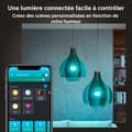 Miniatyrbild 3 av 4: Philips Hue Vit och Färg Ambiance, Startkit med 2 anslutna E27-lampor, 1100 lm, Bro och fjärrkontroll, kompatibel med Bluetooth