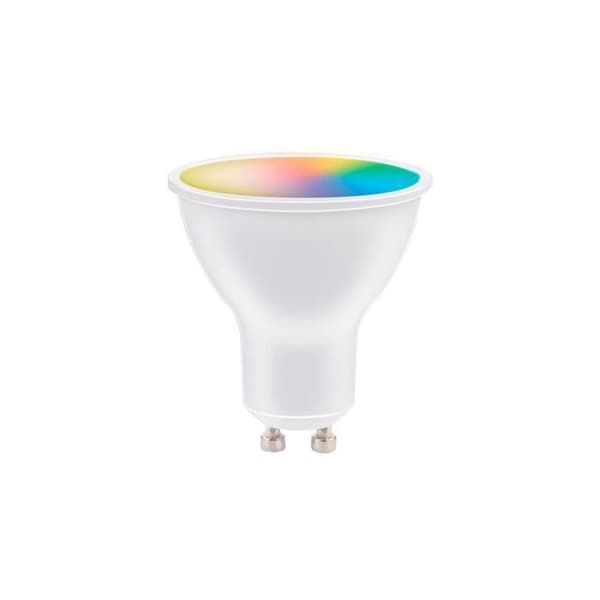 Alpina 4.9W RGB+GU10 LED Smart Bulb - Vit - Wifi - Färgtemperaturintervall 2700-6500K