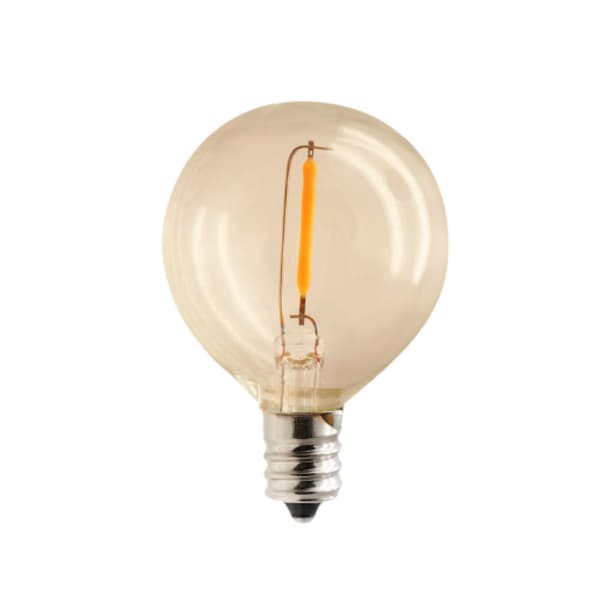 Forever LED-lampa E12 G40 0.5W 3V 24lm 6-pack