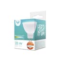 Miniatyrbild 2 av 3: Forever LED-lampa GU5,3 MR16 3W 12V 4500K 130lm 38°