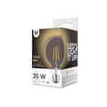Miniatyrbilde 2 av 3: Forever LED-lampe Filament E27 G95 4W 230V 2200K 400lm