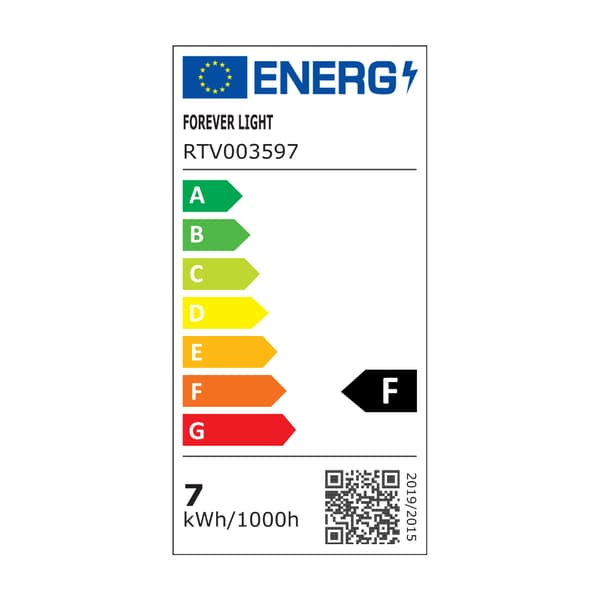 Forever LED-lamppu GU10 7W 230V 4500K 90lm 38° LED-lamppu GU10 7W 230V 4500K 90lm 38°