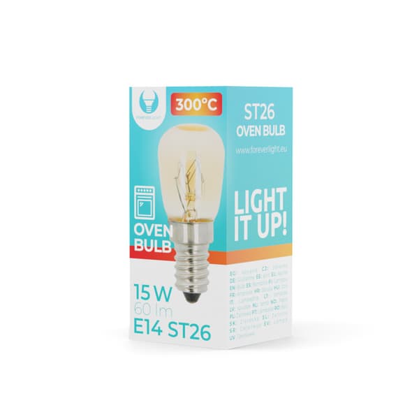 Forever LED-lampe E14 ST26 15W 230V 60lm