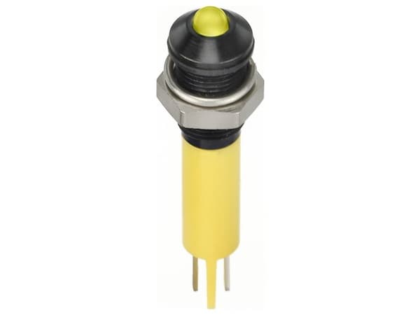 APEM Q6P1CXXY24E LED-merkkivalaisin Keltainen 30 mcd