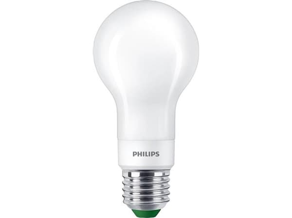 Philips MASTER Ultra Efficient LED Standard Dimmable 4W (60W) E27 827 A60 Matt lasi