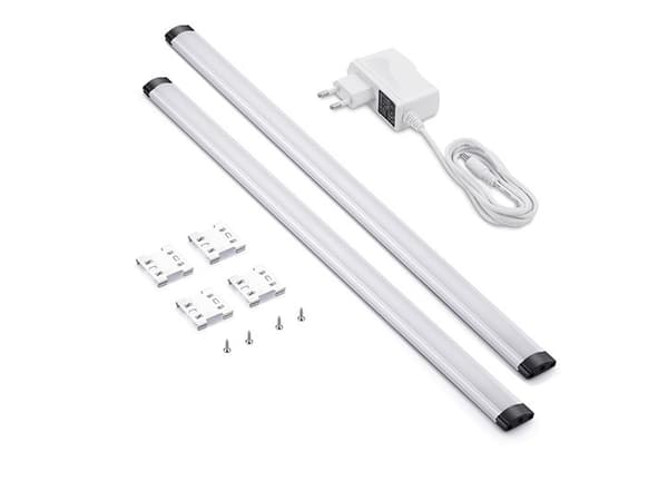 Solight WO216, Rektangulær, Sølv, Aluminium, IP20, 10 W, Hvit