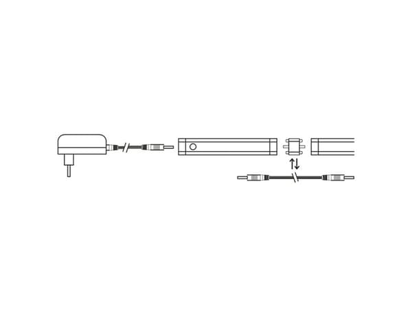 Solight WO216, Rektangulær, Sølv, Aluminium, IP20, 10 W, Hvit
