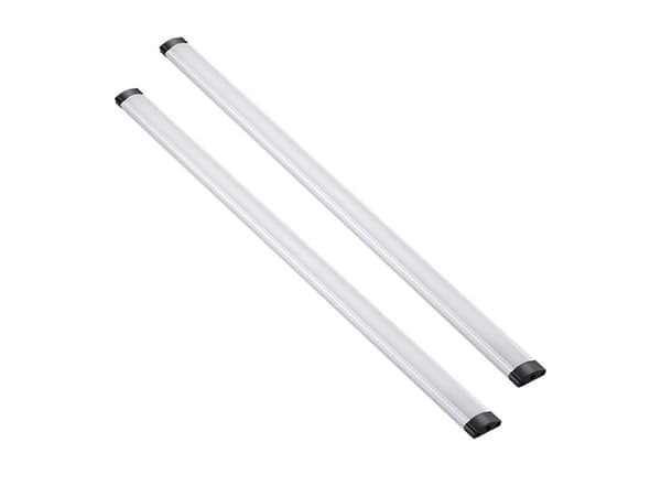 Solight WO216, Rektangulær, Sølv, Aluminium, IP20, 10 W, Hvit