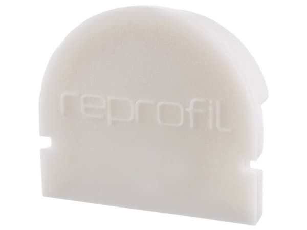 Deko Light 979510 Ändlock R-AU-01-12 Set 2 st, vit Profiländlock Plast (L x B x H) 18 x 6 x 14,5 mm 1 st