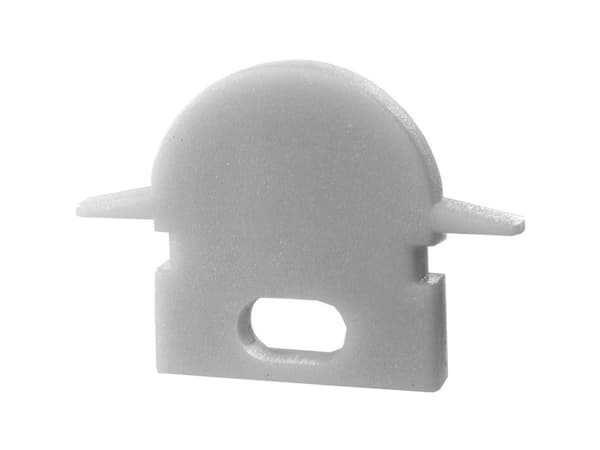 Deko Light 979681 Gavellock R-ET-01-05 Set 2 st, Grå Profilgavellock Plast 1 st