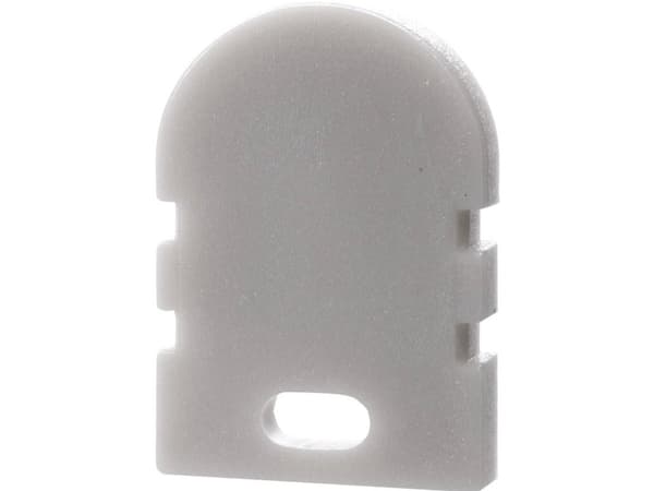 Deko Light 979671 Gavellock R-AU-02-05 Set 2 st, Grå Profilgavellock Plast 1 st