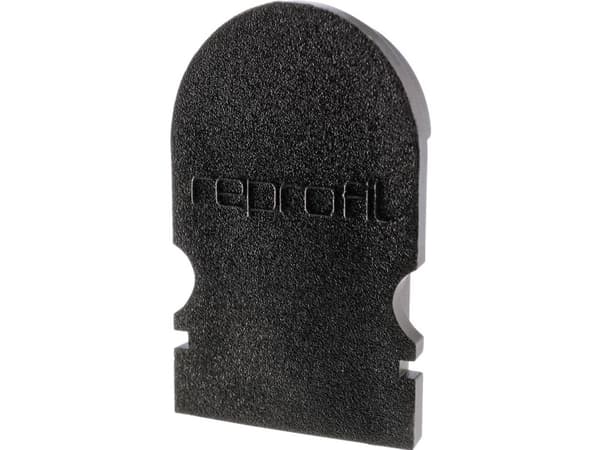Deko Light 979602 Endkappe R-AU-02-08 Set 2 Stk, Schwarz Profil-endekappe Plastic (L x B x H) 14 x 6 x 21.5 mm 1 stk