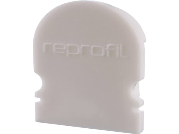 Deko Light 979610 Päätykappale R-AU-02-15 Sarja 2 kpl, valkoinen Profiilipäätykappale Muovi (L x S x K) 21 x 6 x 24 mm 1 kpl