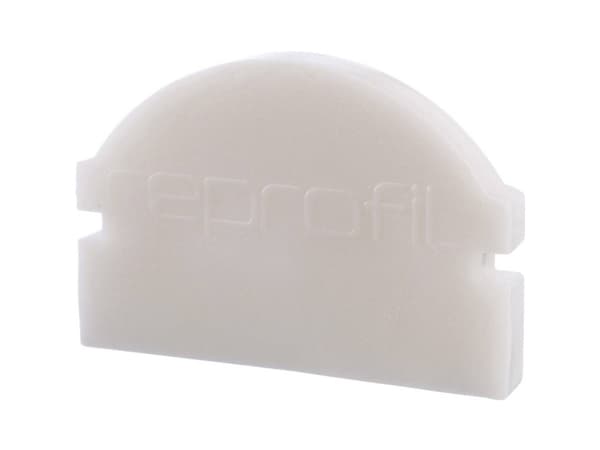 Deko Light 980000 Endkappe L-AU-01-10 Set 2 Stk, Weiß Profil-endekappe Plastic (L x B x H) 16 x 6 x 11 mm 1 stk