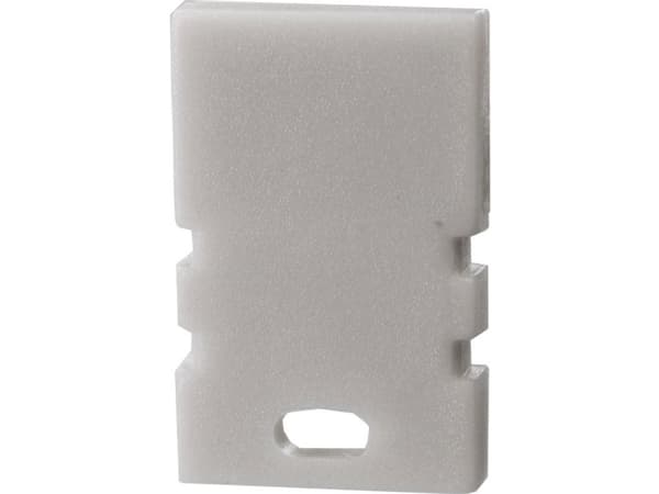 Deko Light 979171 Gavellock H-AU-02-05 Set 2 st, Grå Profilgavellock Plast 1 st