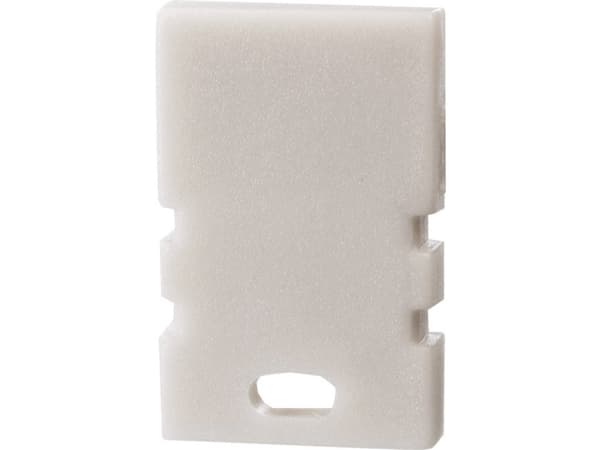 Deko Light 979170 Päätykappale H-AU-02-05 Sarja 2 kpl, valkoinen Profiilipäätykappale Muovi 1 kpl