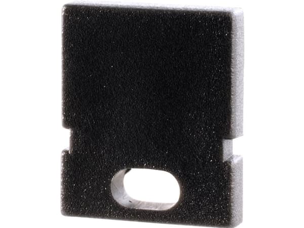 Deko Light 979162 Gavellock H-AU-01-05 Set 2 st, Svart Profilgavellock Plast 1 st