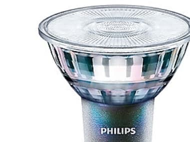 Signify 70755500 Glödlampa EEK G (A - G) GU10 Reflektor 3,9 W Varmvit (Ø x L) 50 mm x 54 mm 1 st